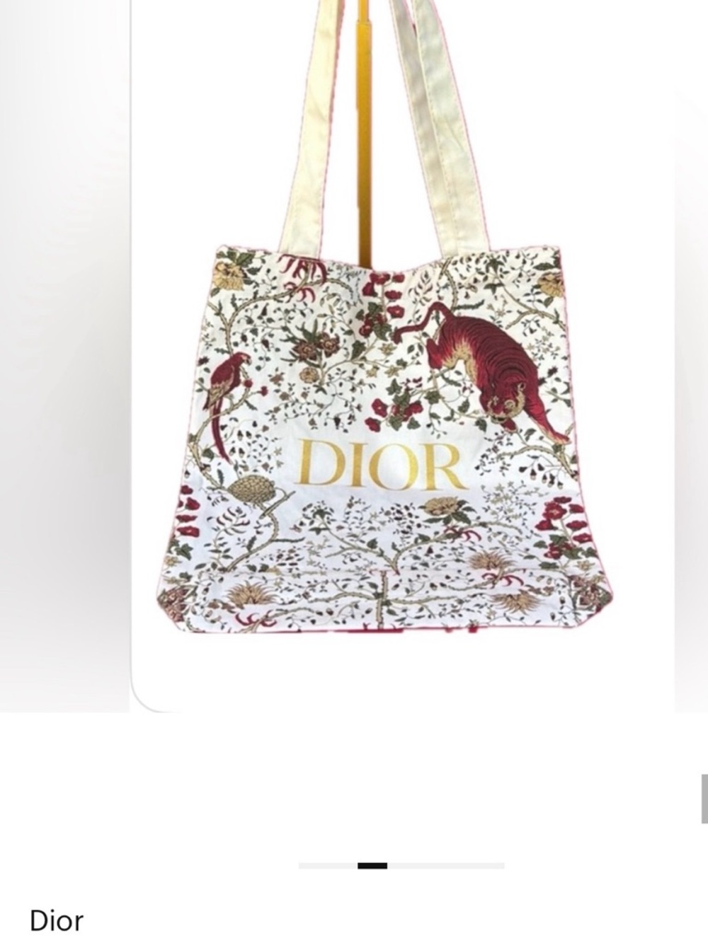 NWOT, “Dior” Rare Canvas Bag